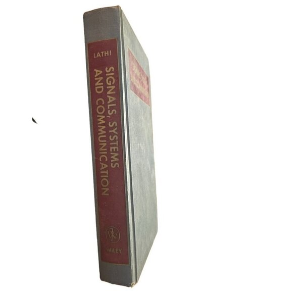 Signals Systems And Communication Hardcover Book By John Wiley & Sons 1965 Editi - Picture 5 of 6